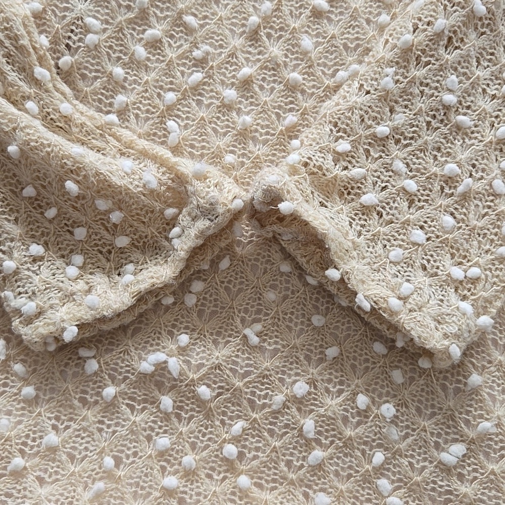 Altar'd State Cream Beige Cowl Neck Dress Size Medium - Picture 12 of 14
